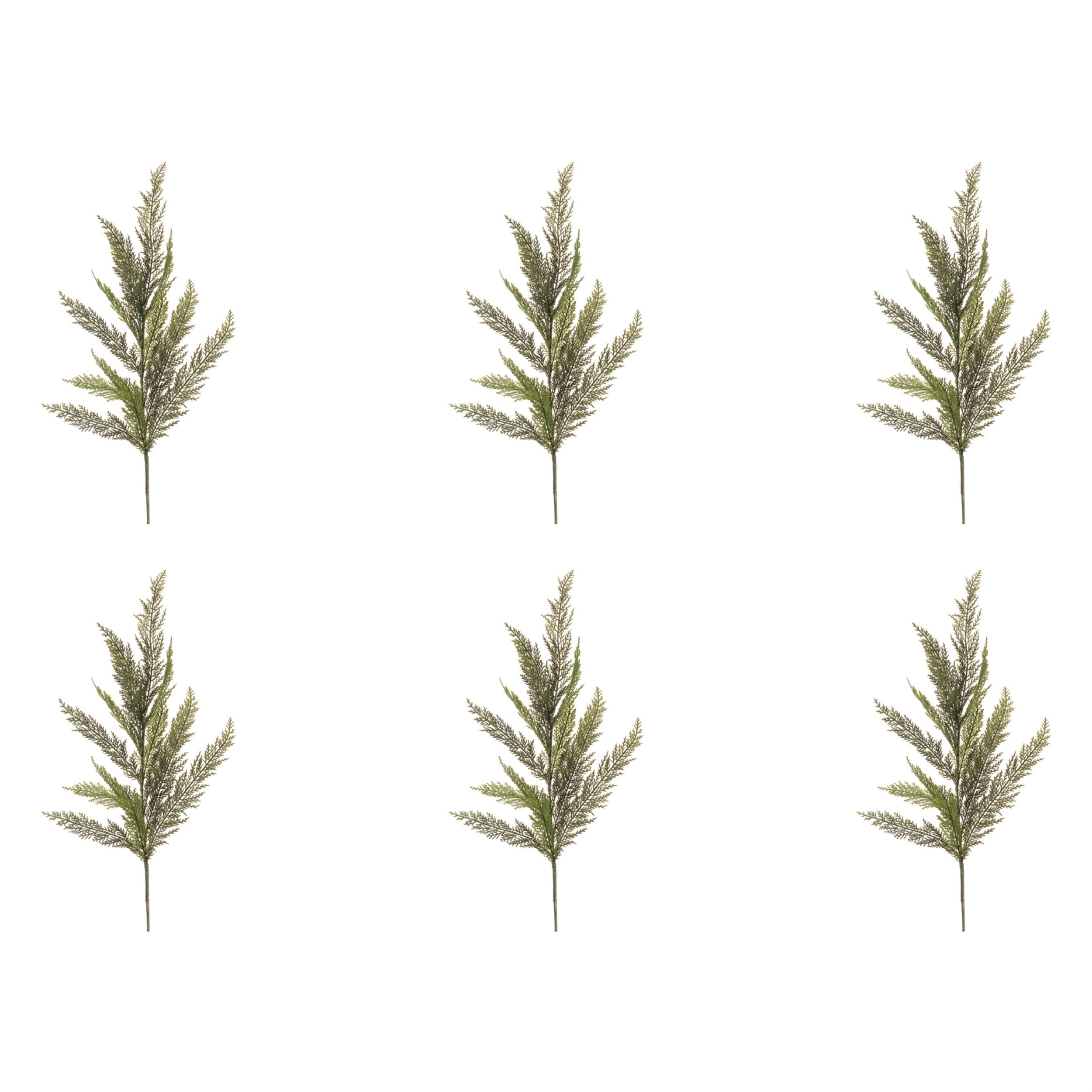 Evergreen Pine Spray (Set of 6)