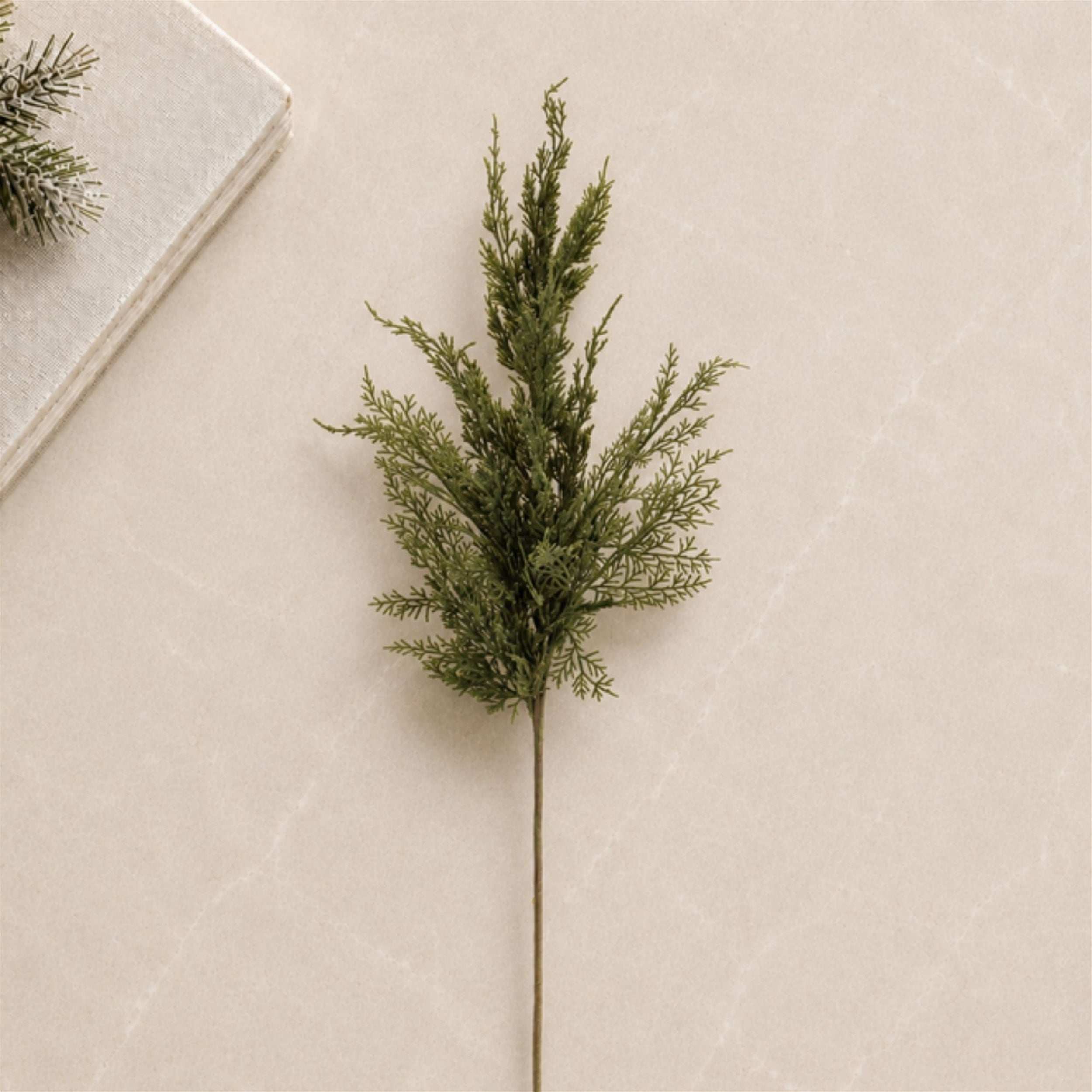 Variegated Pine Spray (Set of 4)