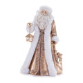 Ornate Santa with Lantern 15"H