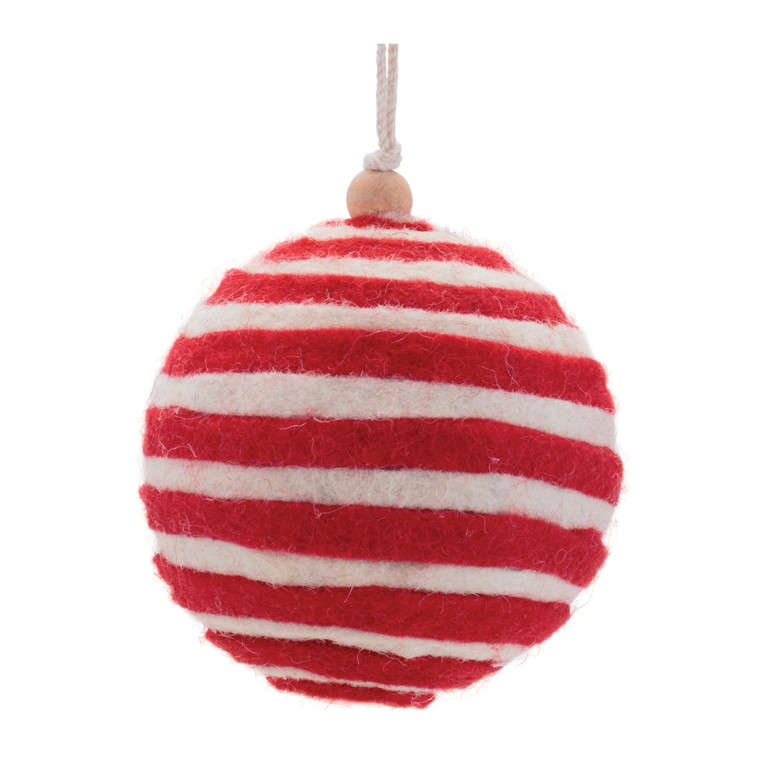 Glitter Ball Ornaments (Set of 8) Ð 3" & 4" Plastic/Polyester Christmas Decorations