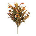 Fall Sunflower & Foliage Bush (Set of 2)