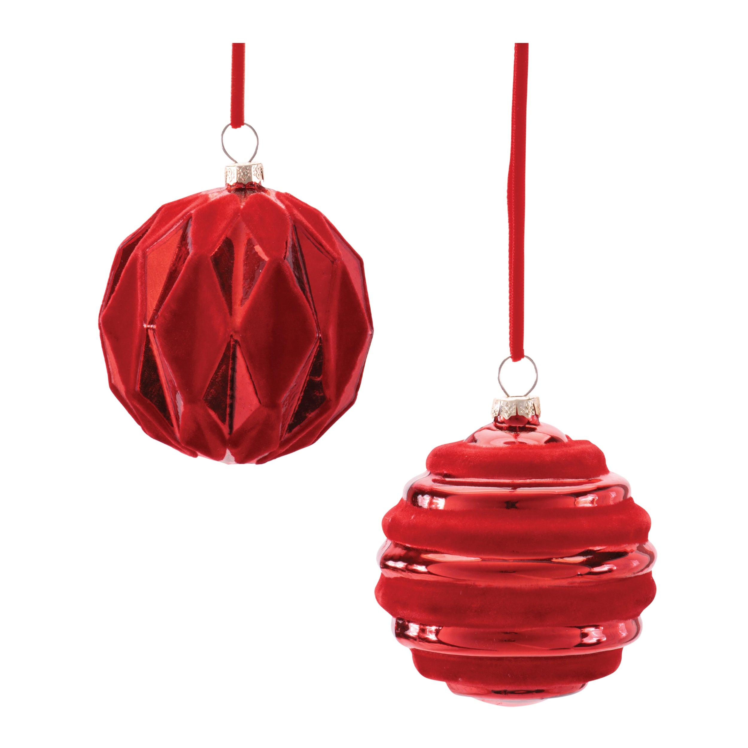 Glass Ball Ornaments (Set of 12)