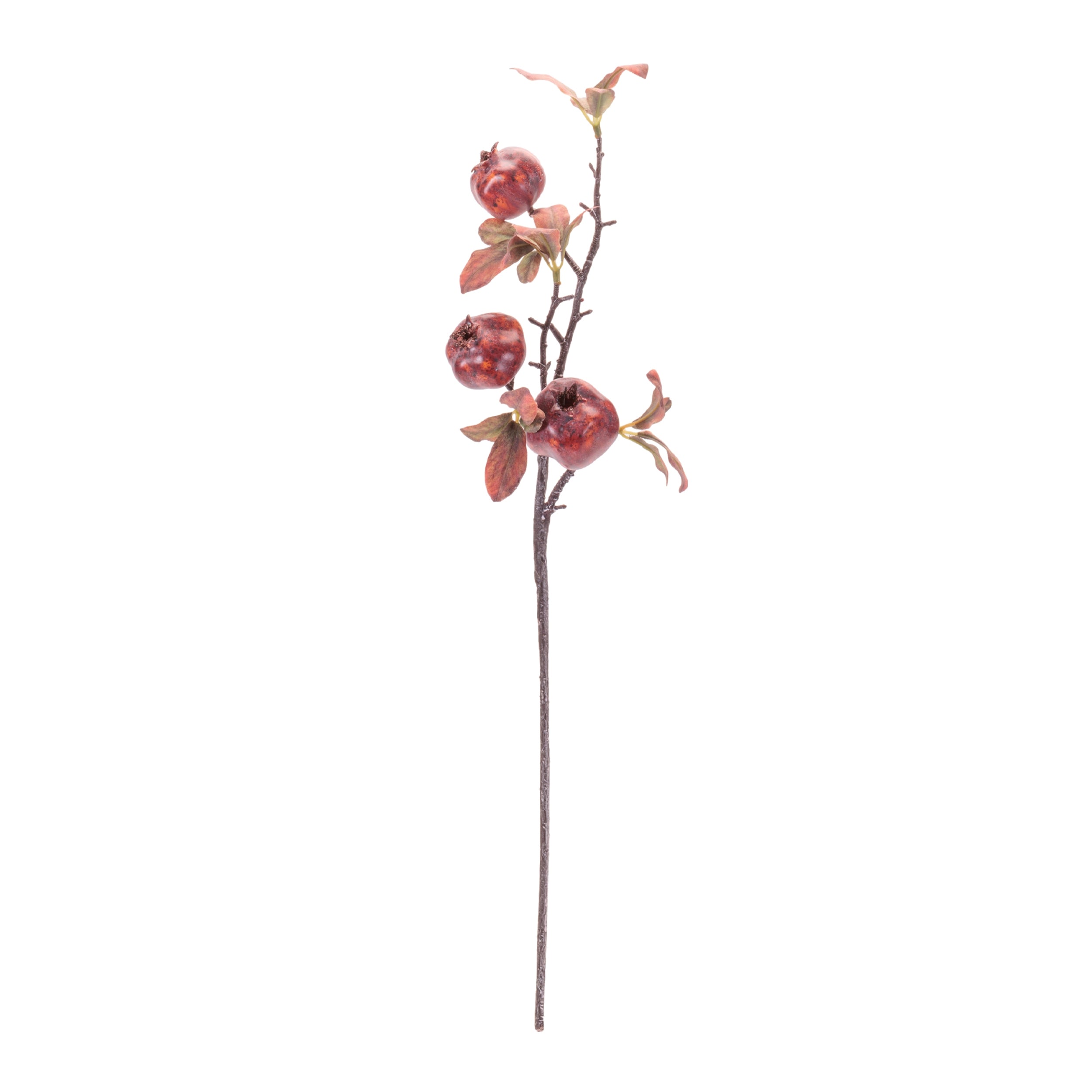 Fall Pomegranate Decorative Branch (Set of 6)