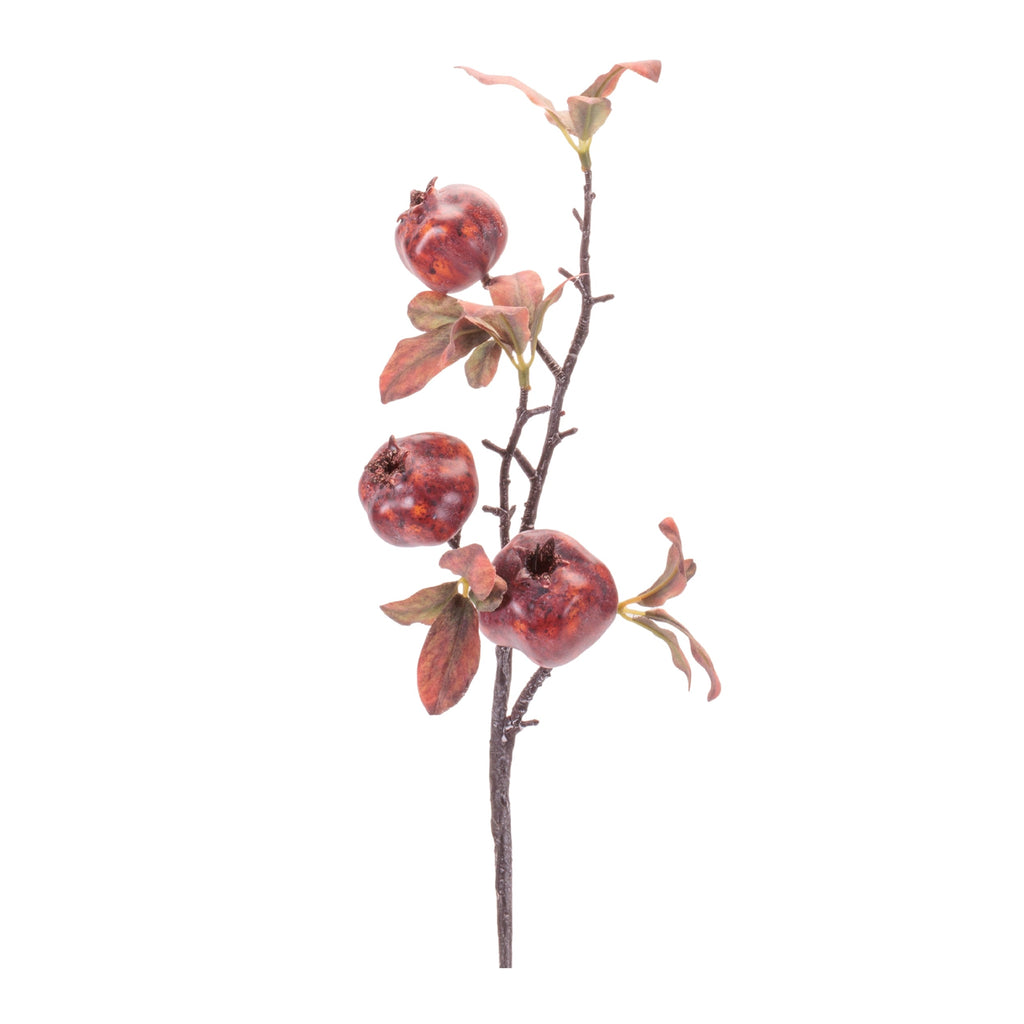 Fall Pomegranate Decorative Branch (Set of 6)