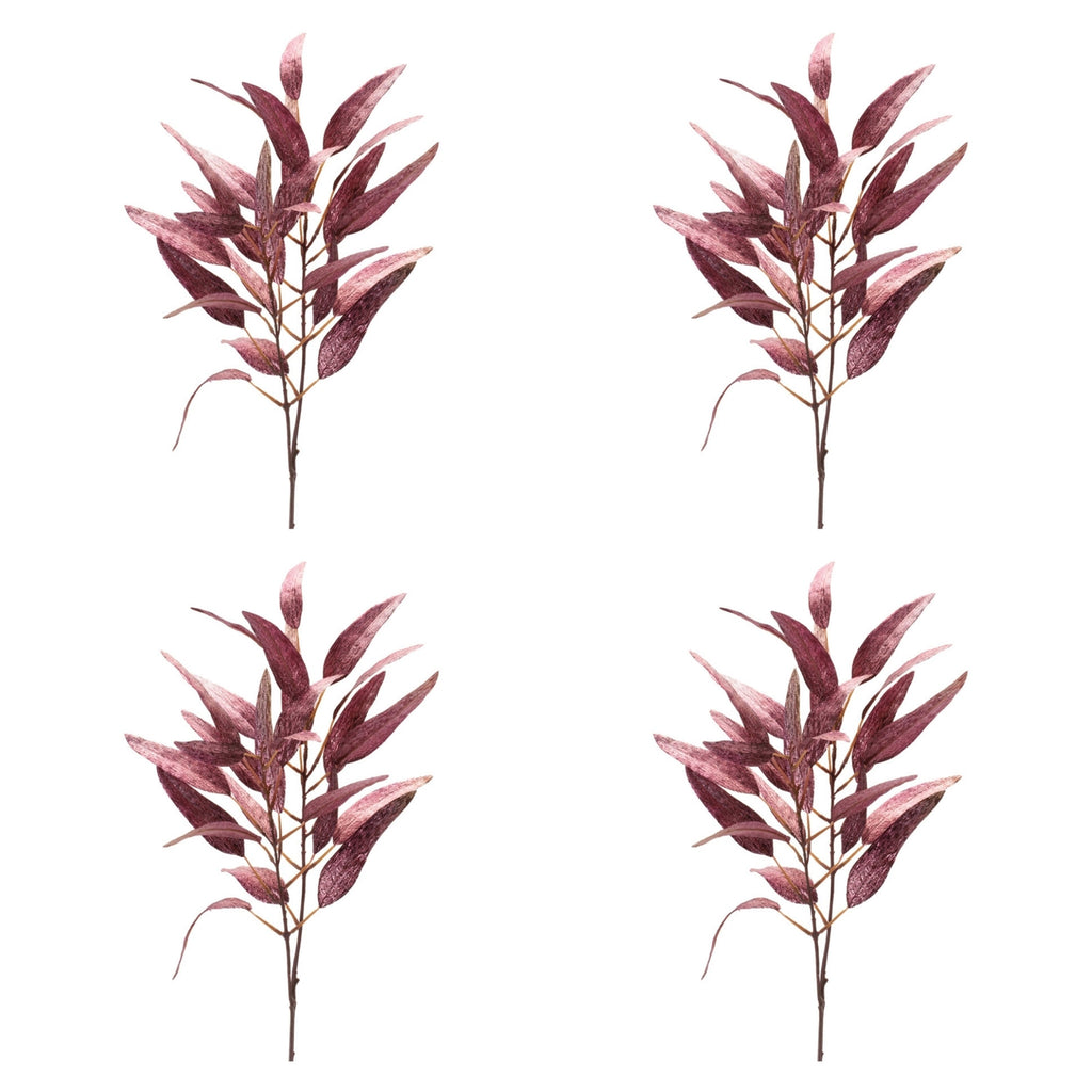 Shimmering Leaf Spray (Set of 4)