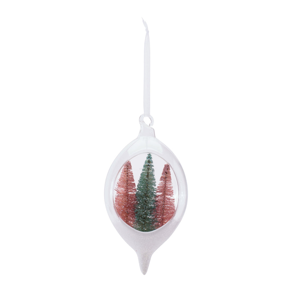 Triple Tree Open Frame Ornaments (Set of 12)