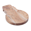 Wood Snowman Divided Serving Tray 15"L