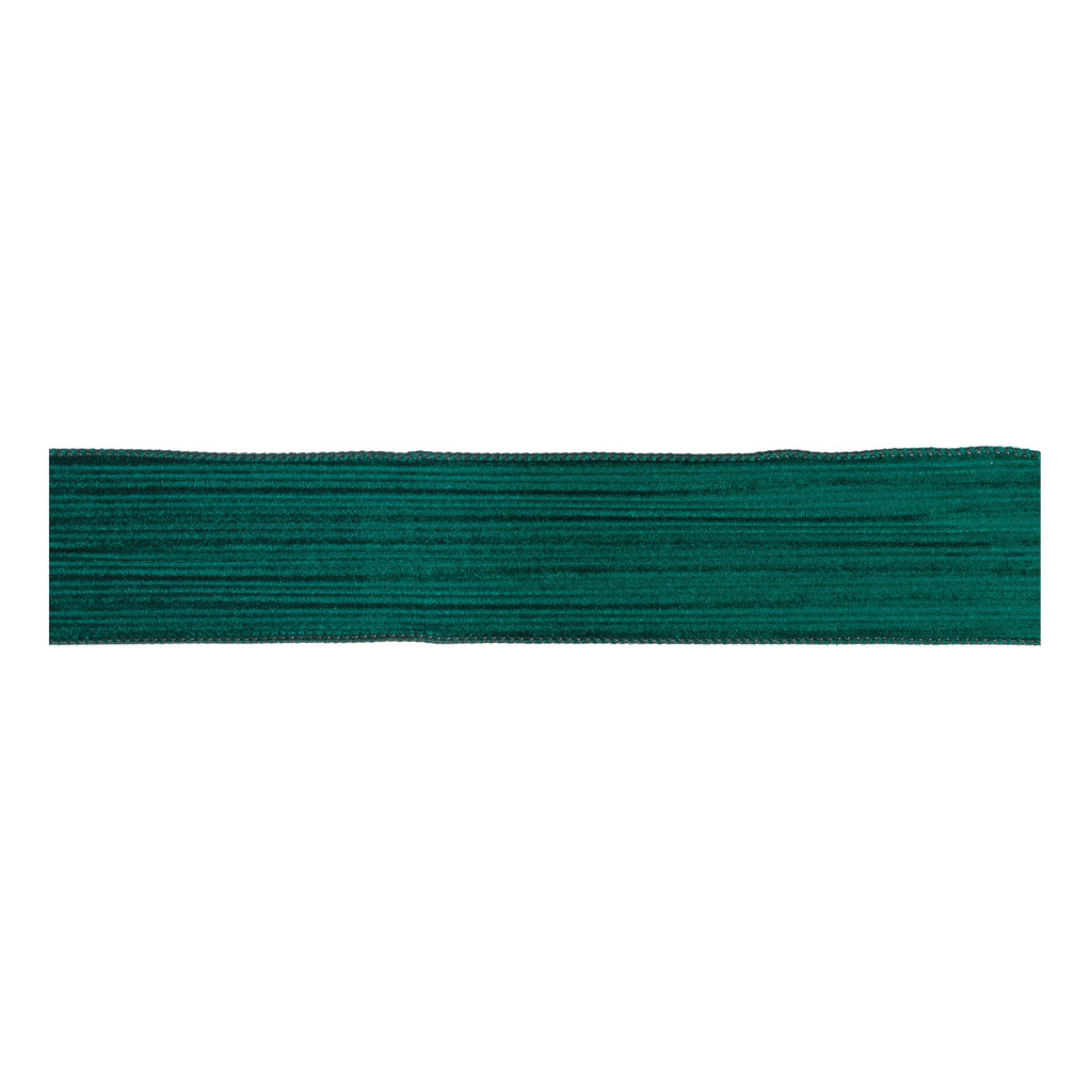 Emerald Textured Wired Ribbon 2.5" x 10 Yds.