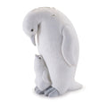 Penguin and Chick Figurines in White Finish (Set of 4)