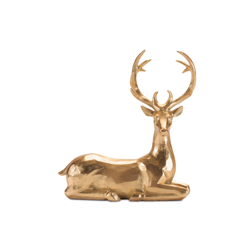 Metallic Deer Figurine (Set of 2)
