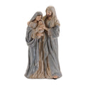 Holiday Family Statue 12"H