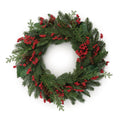 Pine and Berry Wreath 26"D