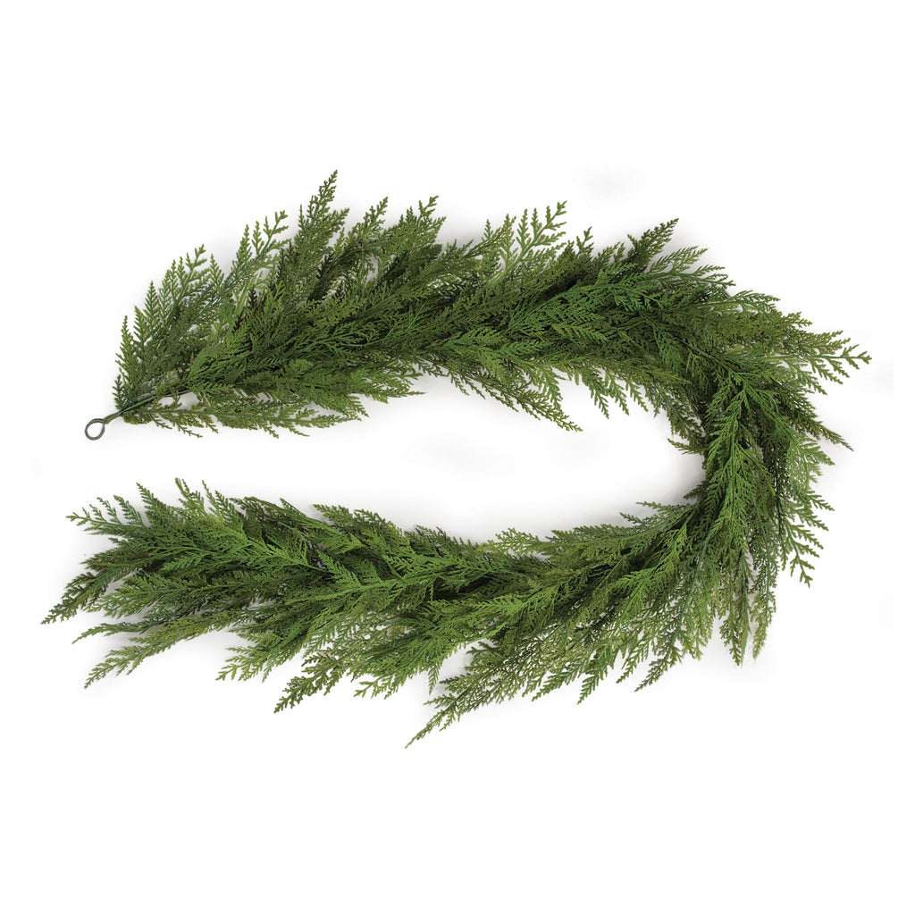 Fresh Touch Cedar Garland 6'L
