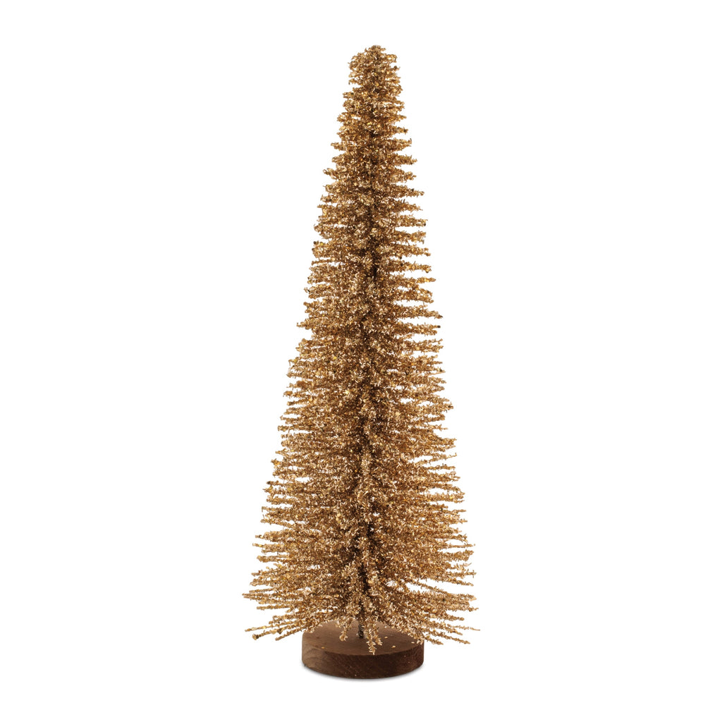 Glitter Iron Christmas Tree 23.5"H