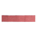 Woven Stripe Wired Cotton Ribbon 4" x 5 Yds.