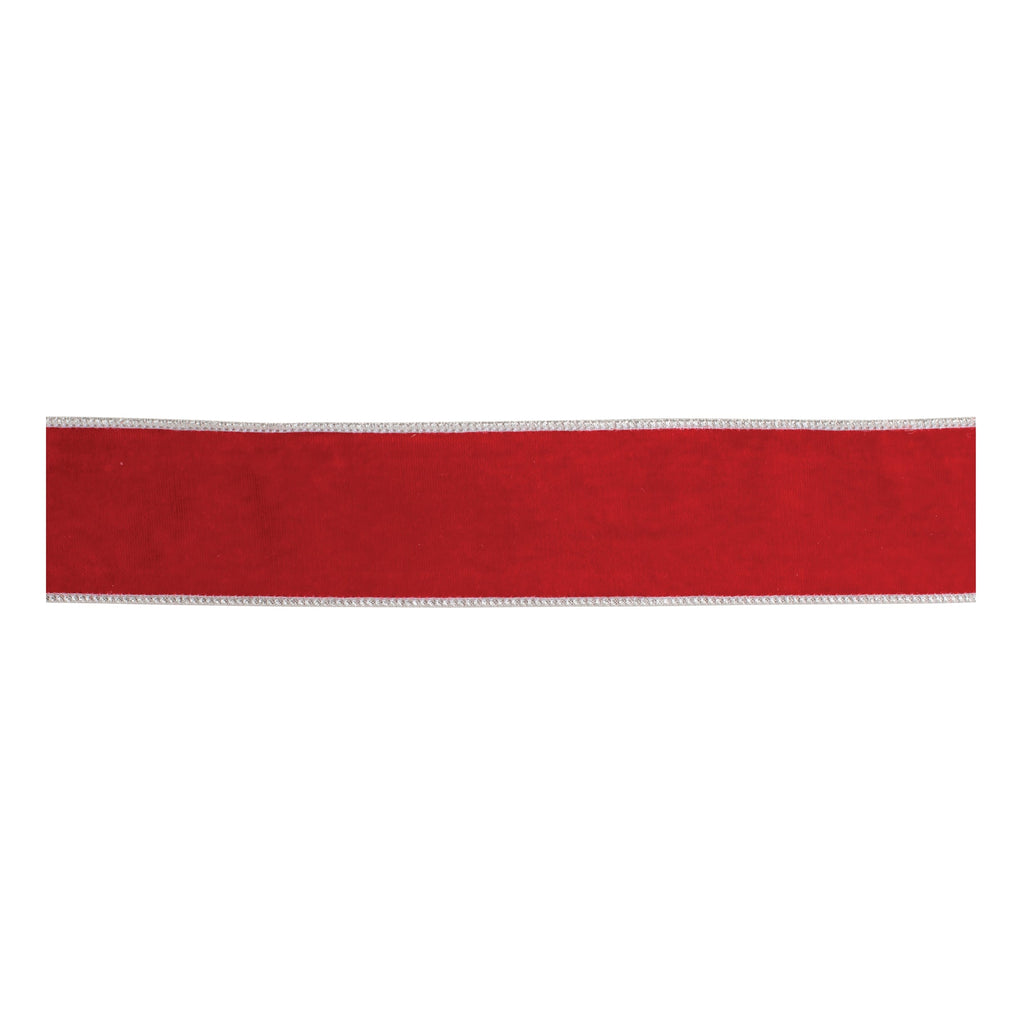 Velvet Wired Ribbon(Set of 2)