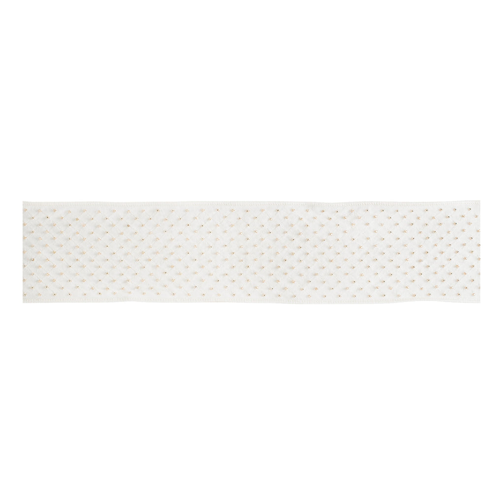 Sheer Dot Wired Ribbon 4" x 5 Yds.