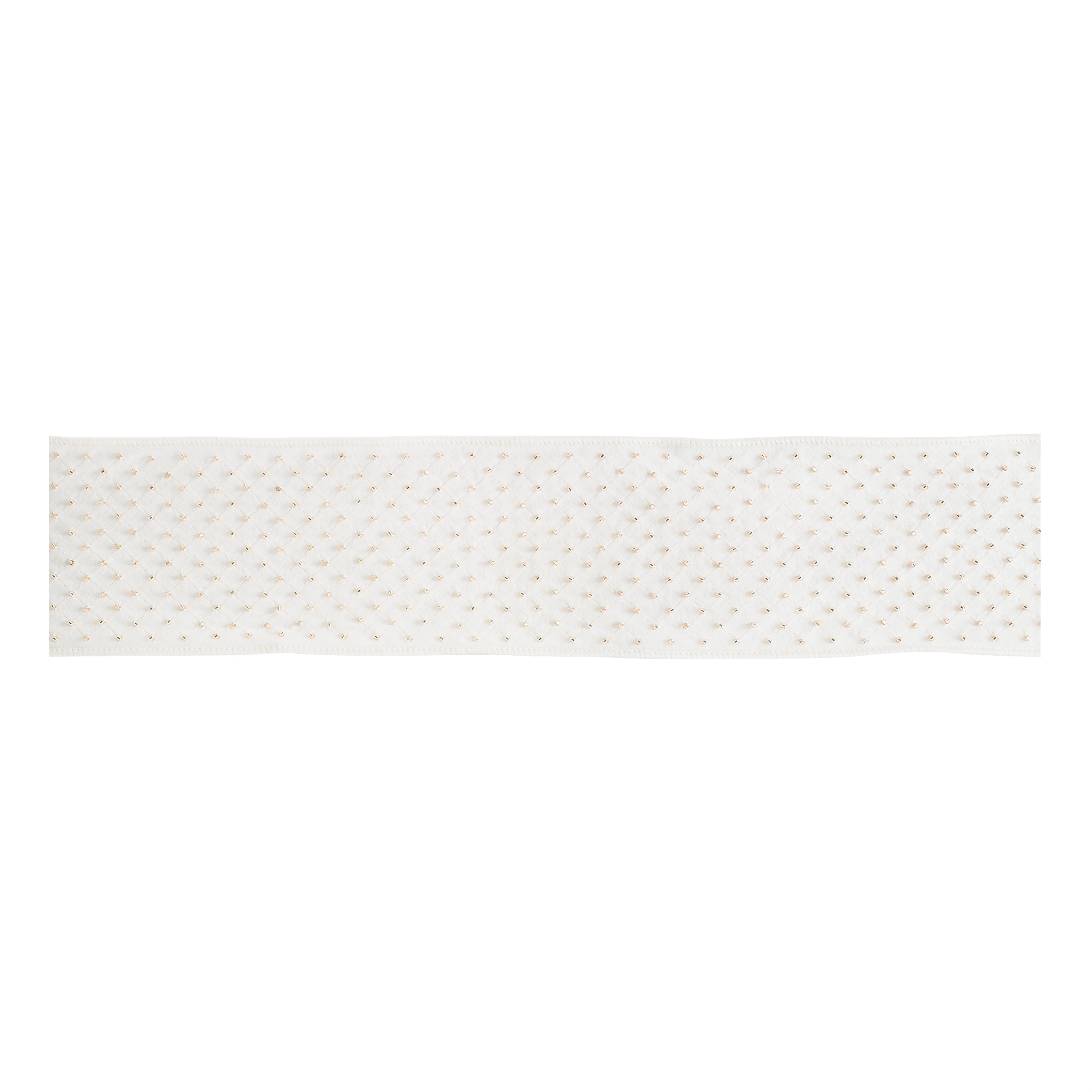 Sheer Dot Wired Ribbon 4" x 5 Yds.