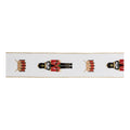 Embroidered Nutcracker Wired Ribbon 4" x 5 Yds.