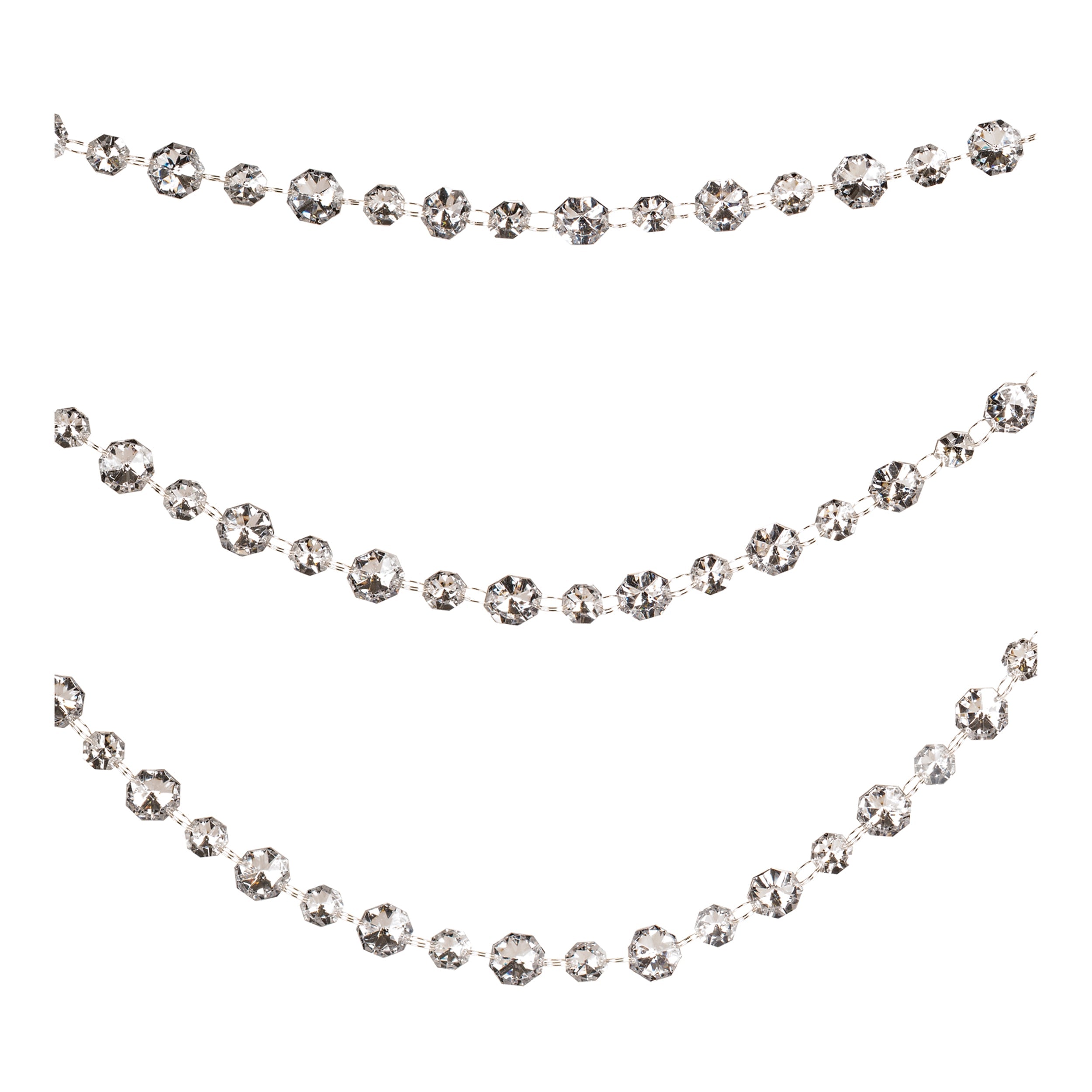 Triple Strand Bead Garland (Set of 2)