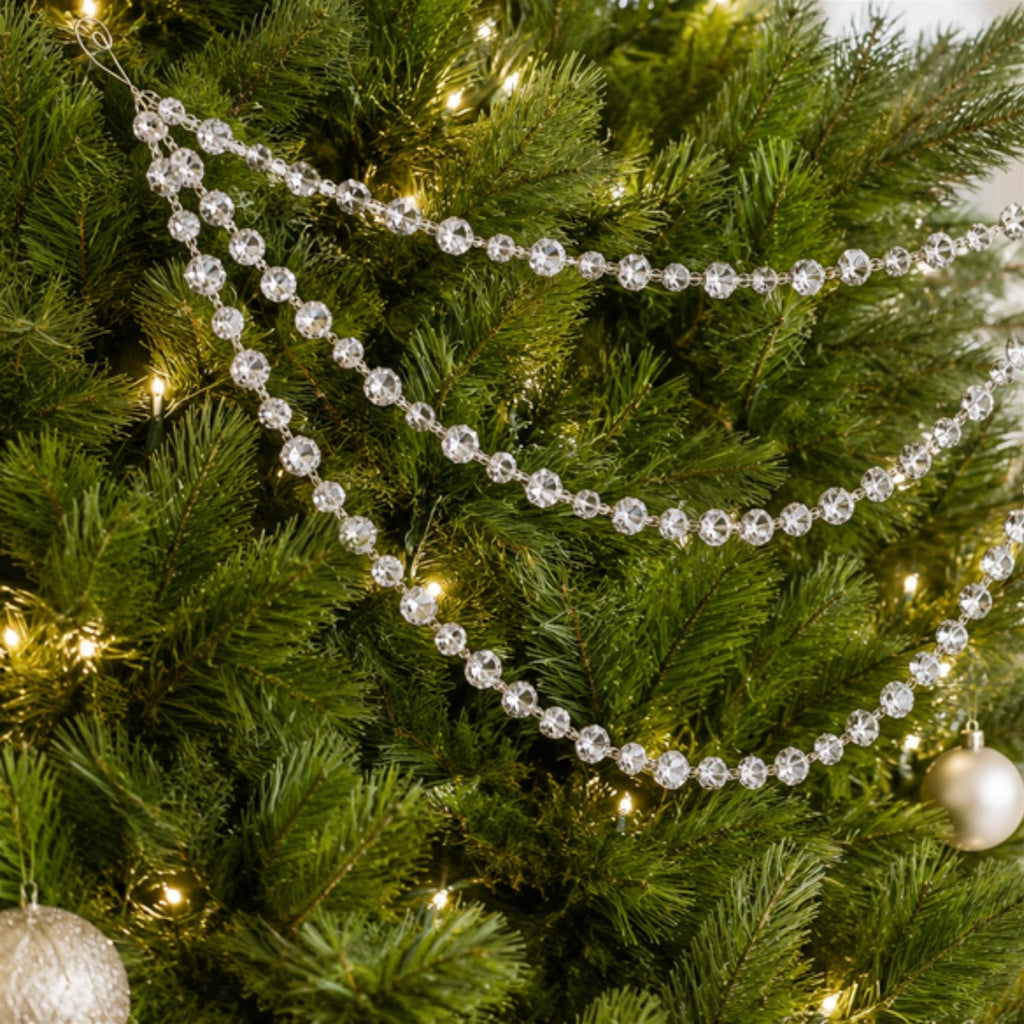 Triple Strand Bead Garland (Set of 2)
