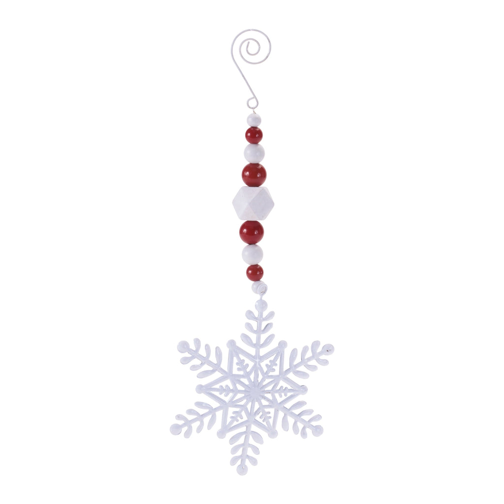 Snowflake Drop Ornaments (Set of 6)
