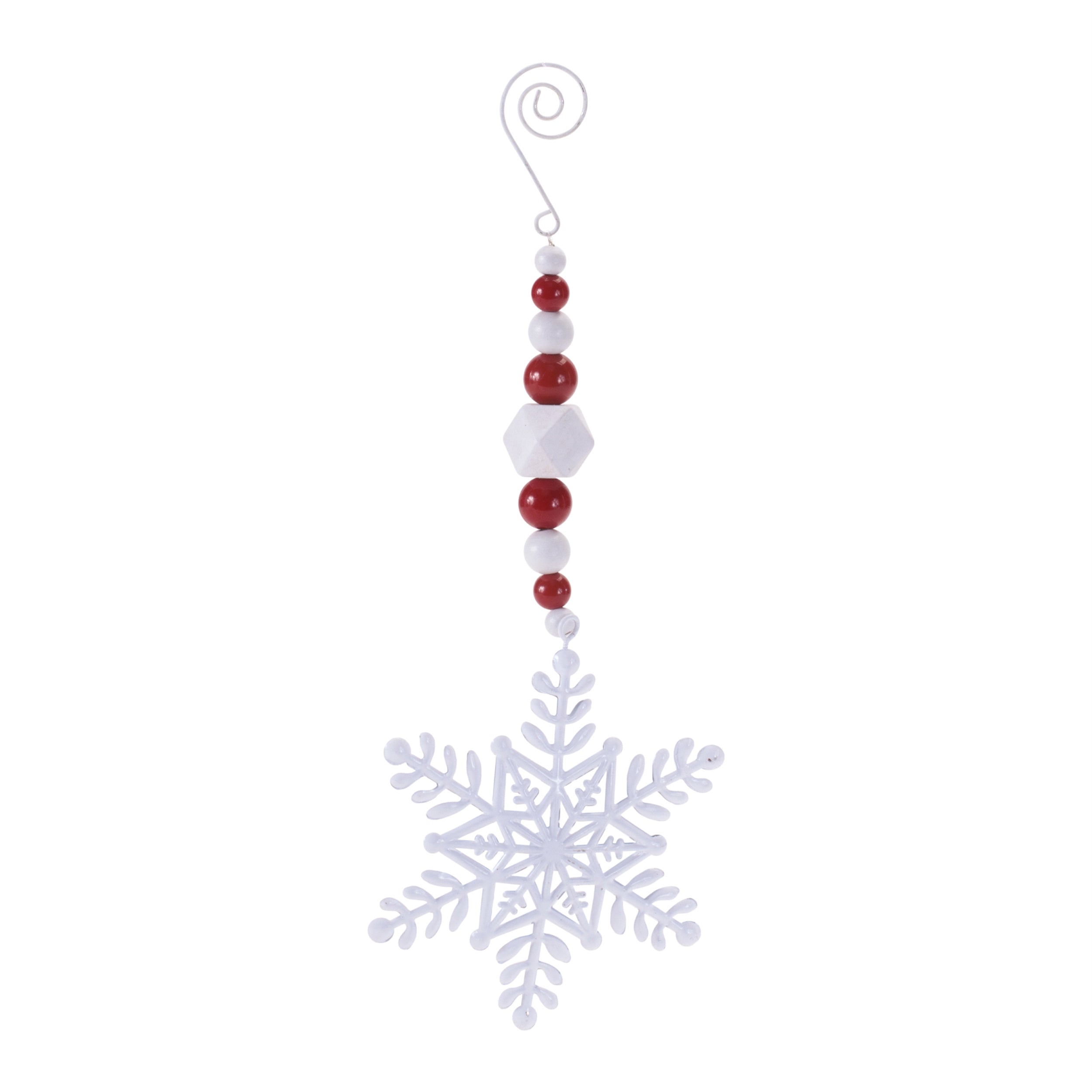Snowflake Drop Ornaments (Set of 6)