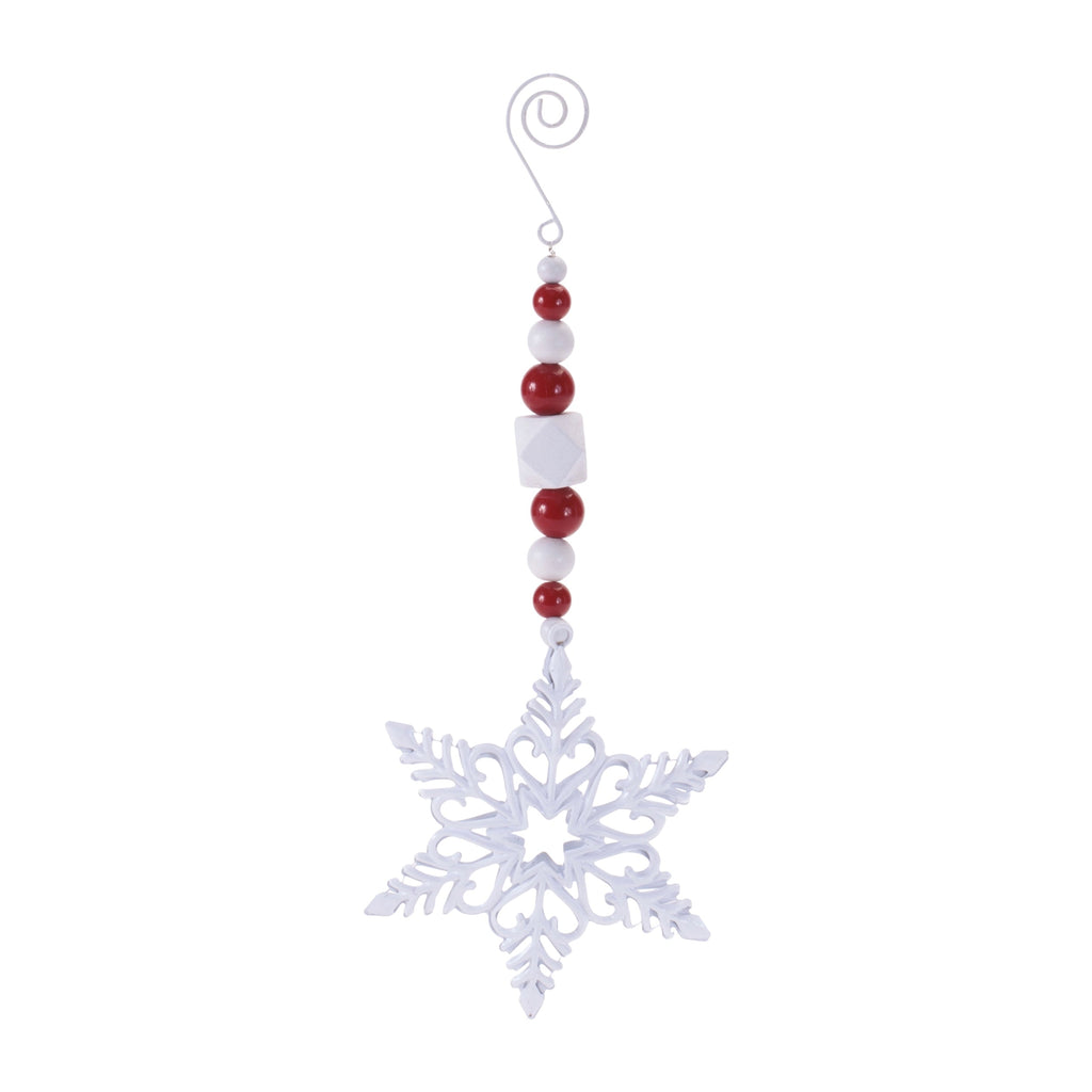 Snowflake Drop Ornaments (Set of 6)