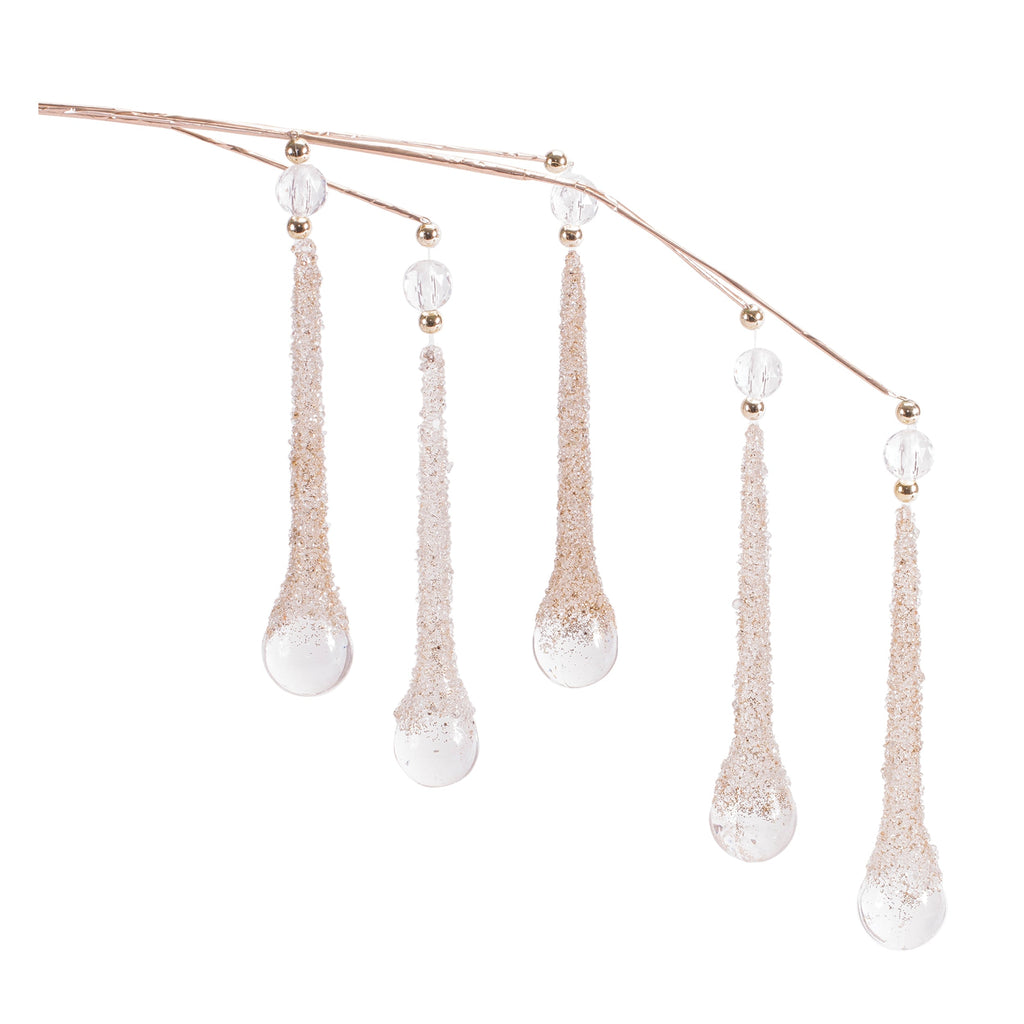 Beaded Icicle Drop Spray (Set of 2)