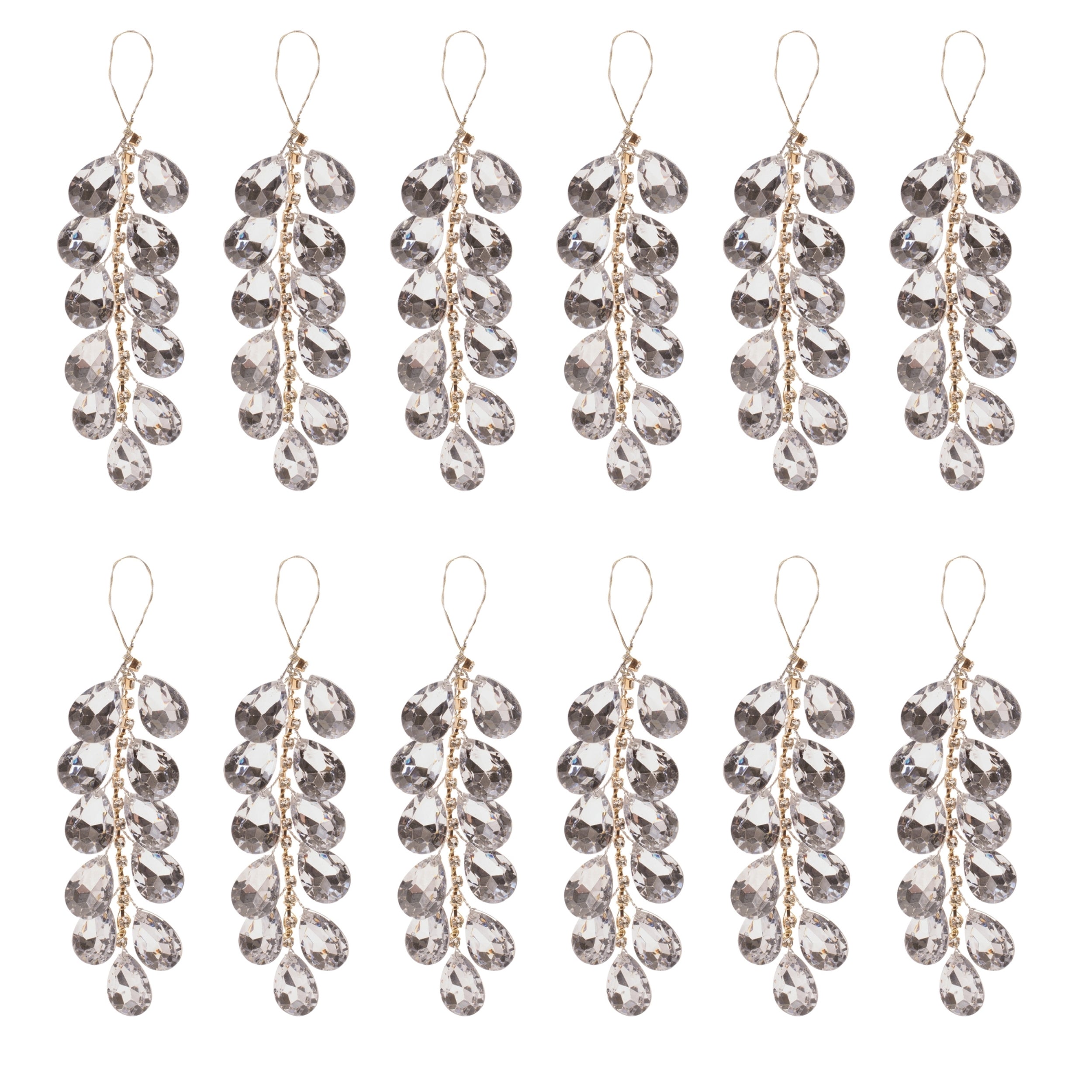 Jewel Ornaments (Set of 12)