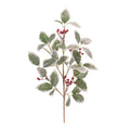 Holly Leaf and Berry Spray (Set of 2)
