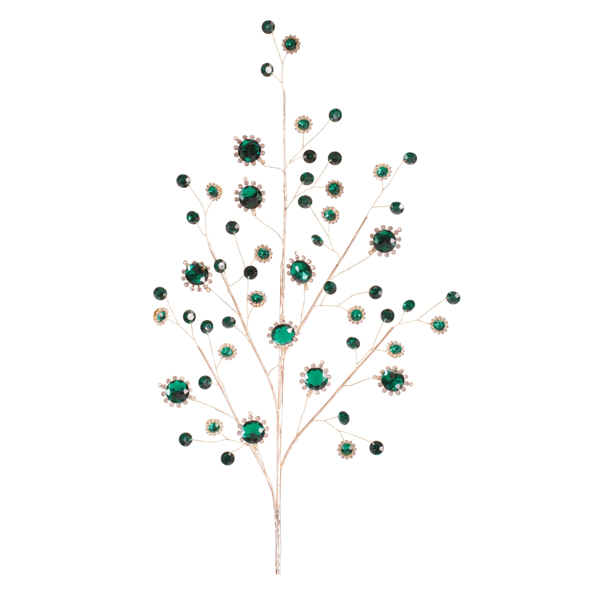 Emerald Jewel Spray (Set of 2)