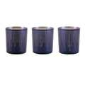 Patterned Glass Votive Holder (Set of 3)