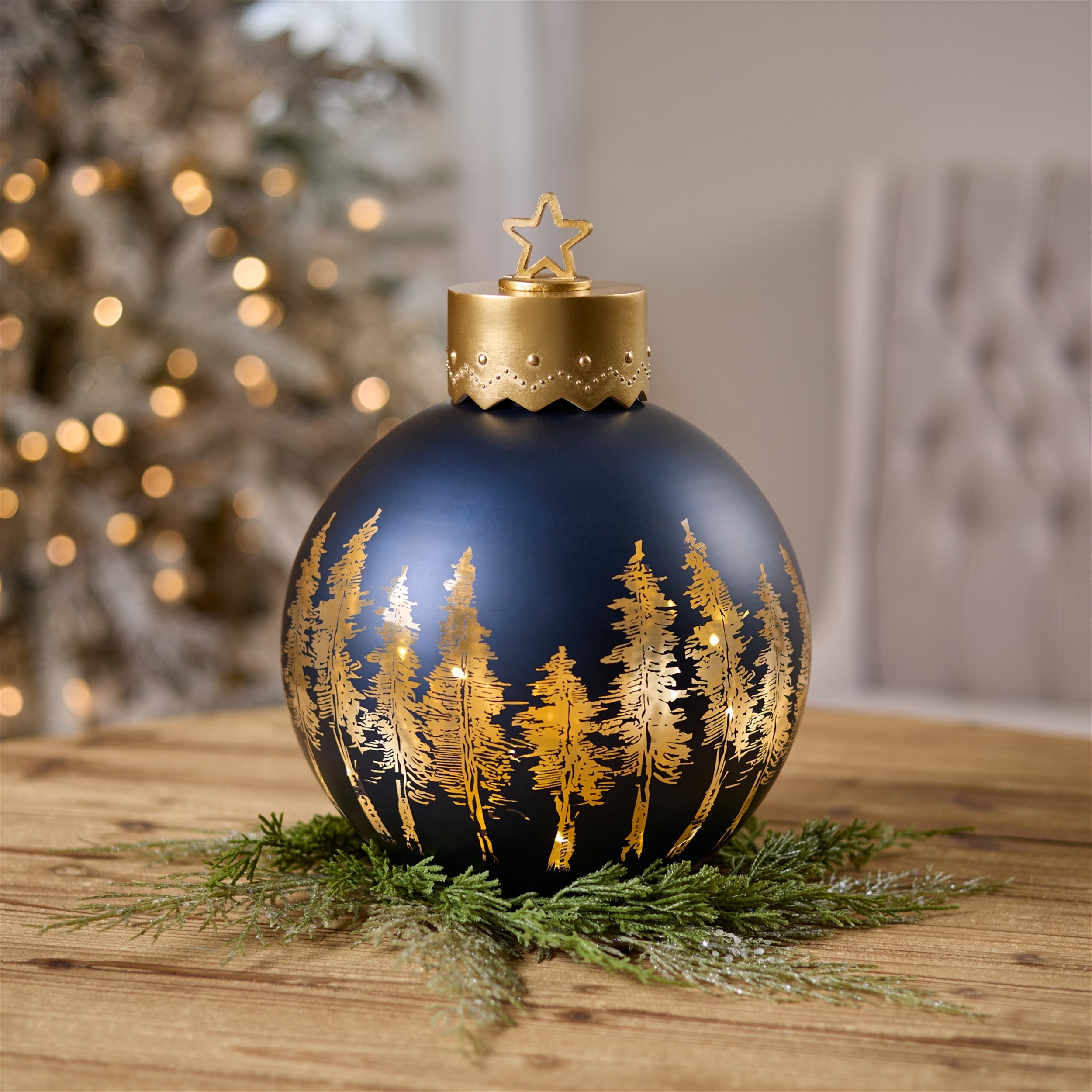 LED Pine Tree Ornament Decor 12"75"H