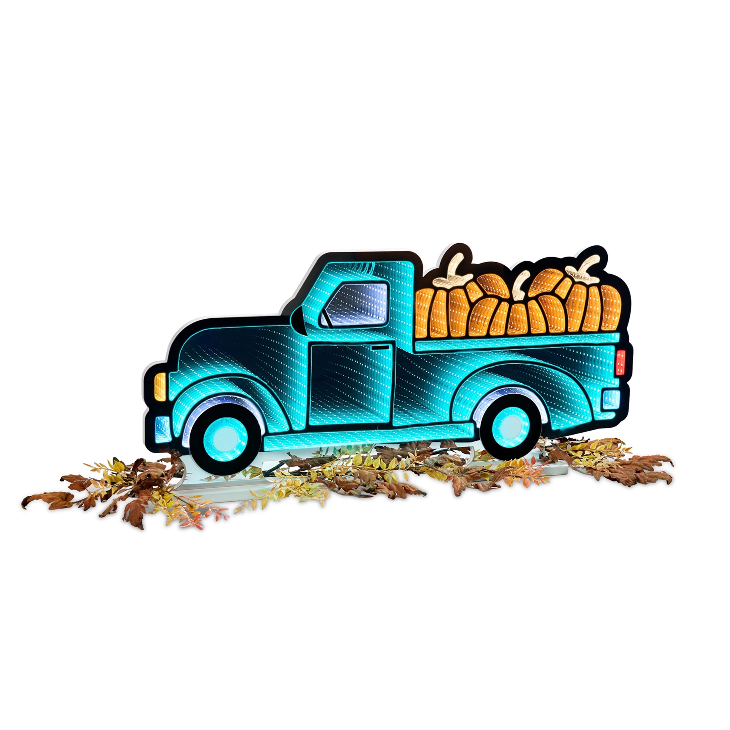 Pickup Truck with Pumpkins Ekkolight 35"L