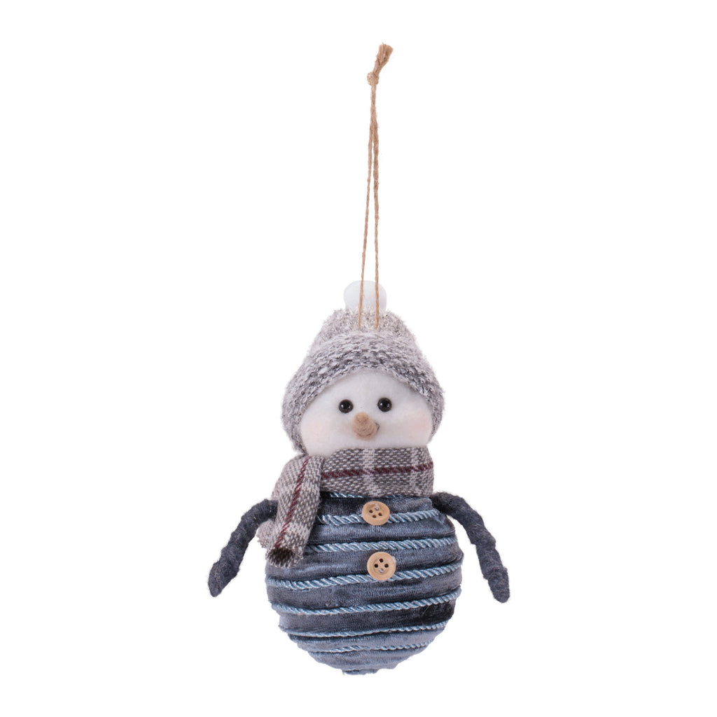 Snowman Ornaments (Set of 6)
