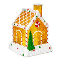 LED Gingerbread House Snow Globe Decoration