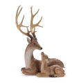 Deer with Fawn Statue 21.25"H