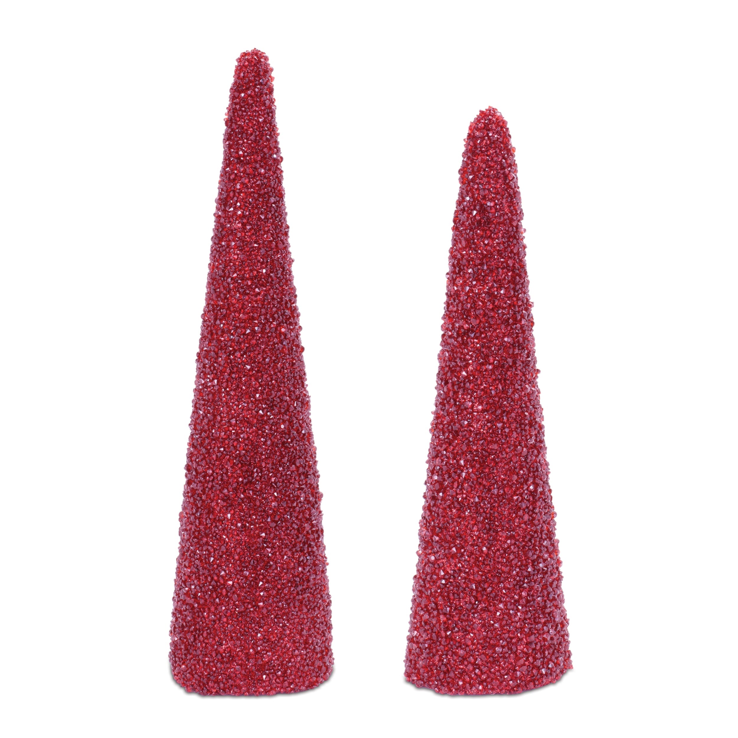 Beaded Cone Tree (Set of 2)