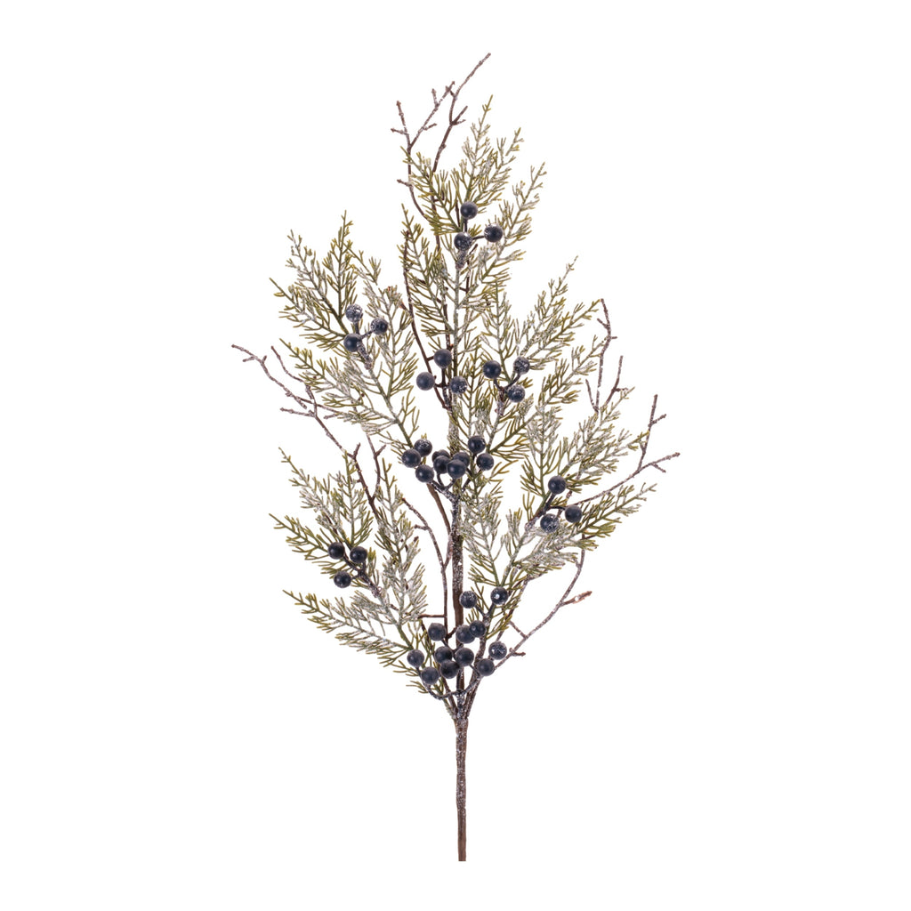 Snowy Juniper Spray (Set of 2)