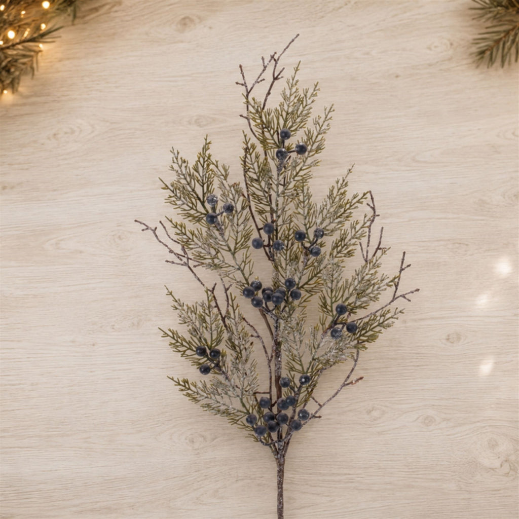 Snowy Juniper Spray (Set of 2)