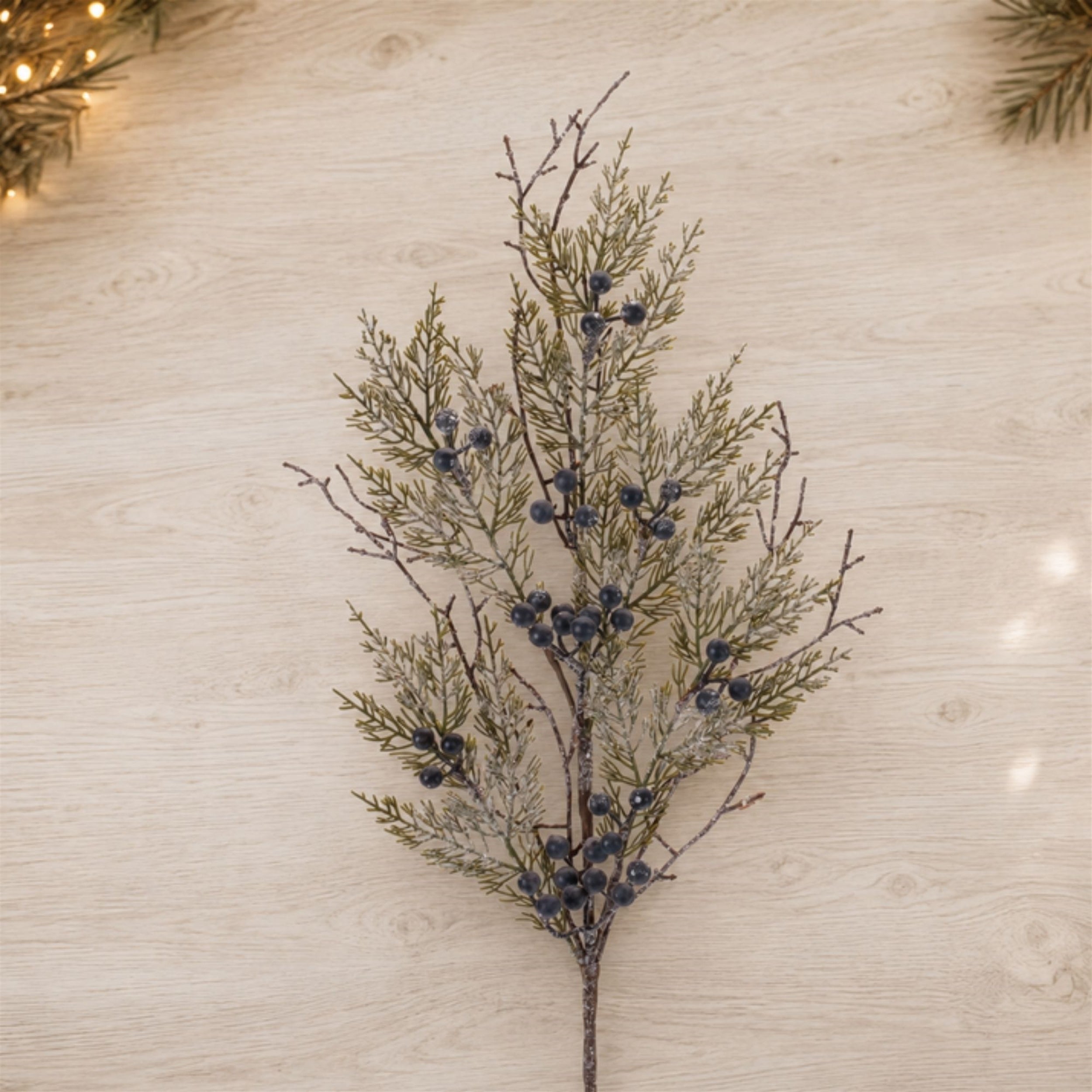Snowy Juniper Spray (Set of 2)
