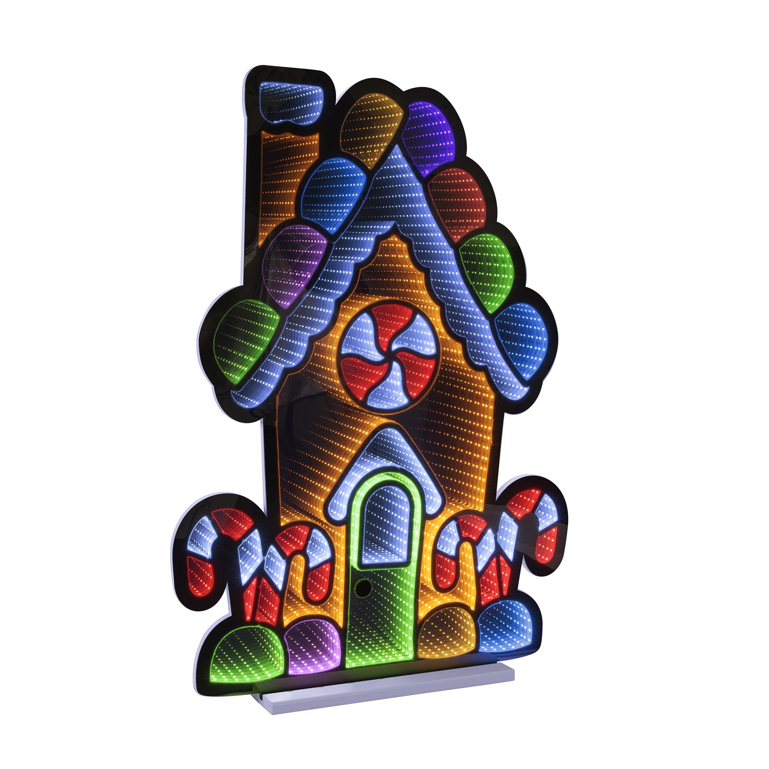 Gingerbread House Ekkolight 35"H