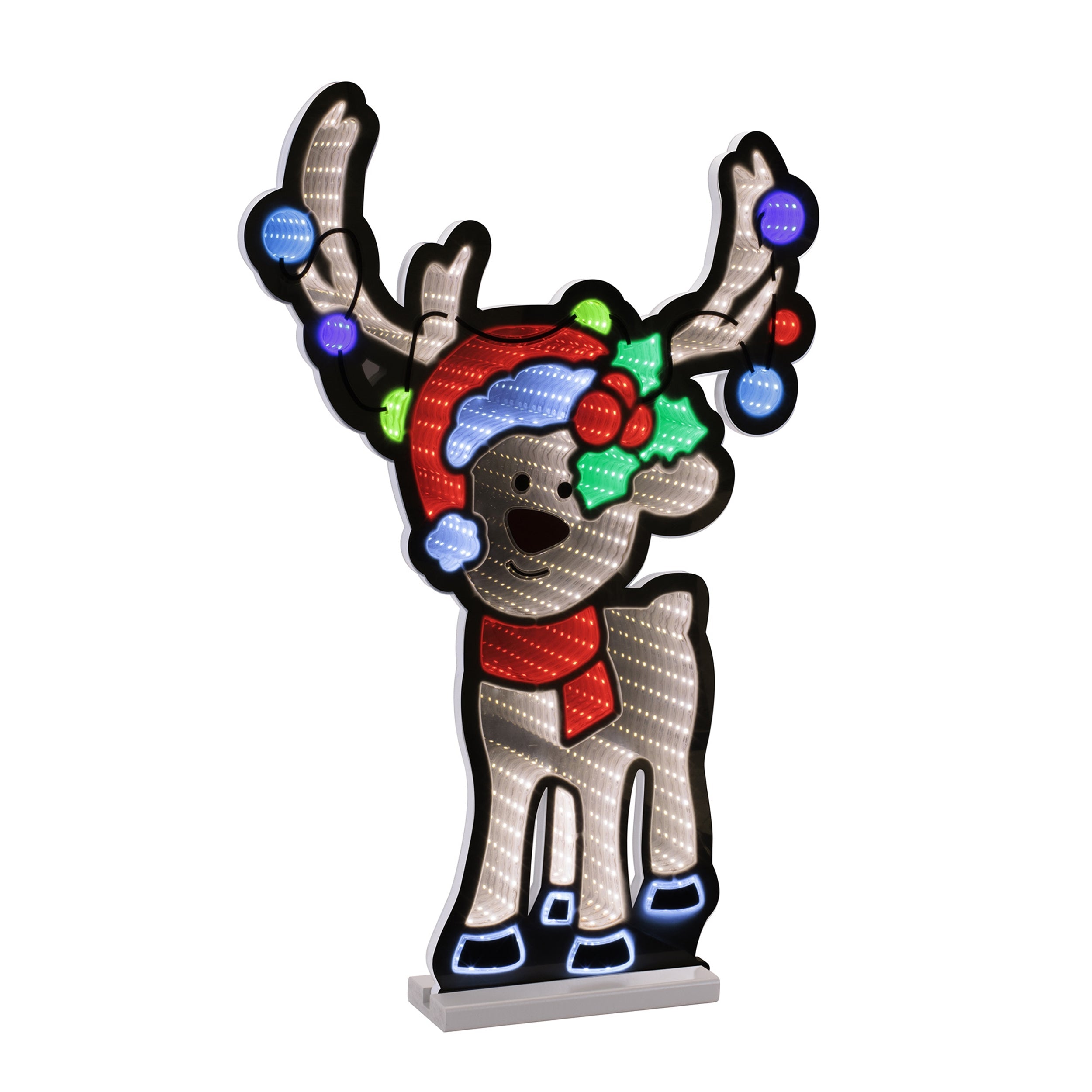 Reindeer with Holiday Lights Ekkolight 23.5"