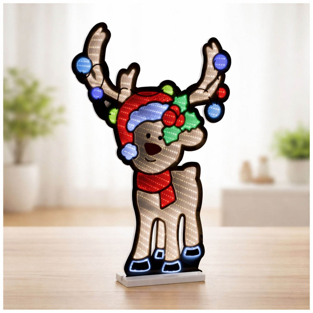 Reindeer with Holiday Lights Ekkolight 23.5"