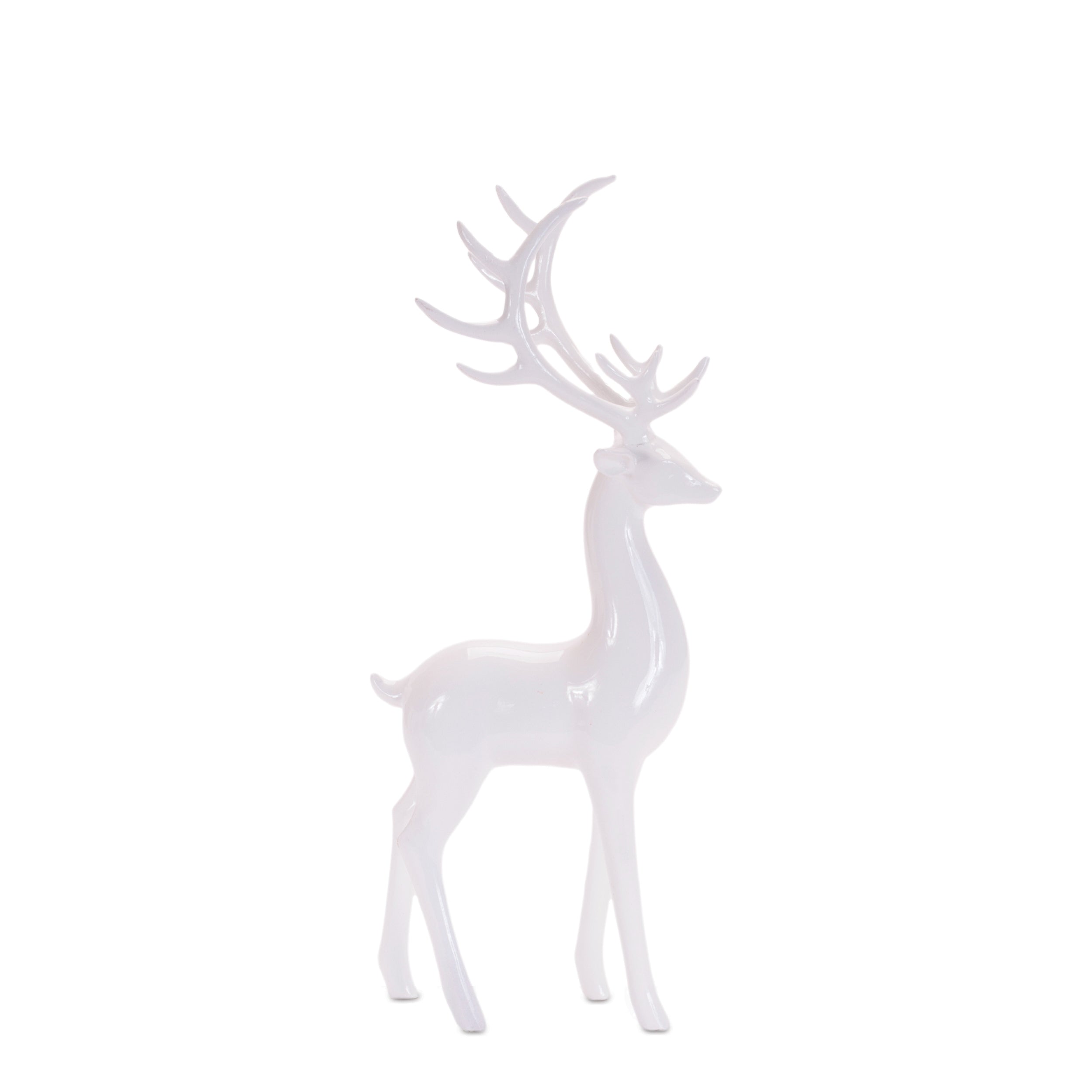 Standing Winter Deer Figurines (Set of 2)