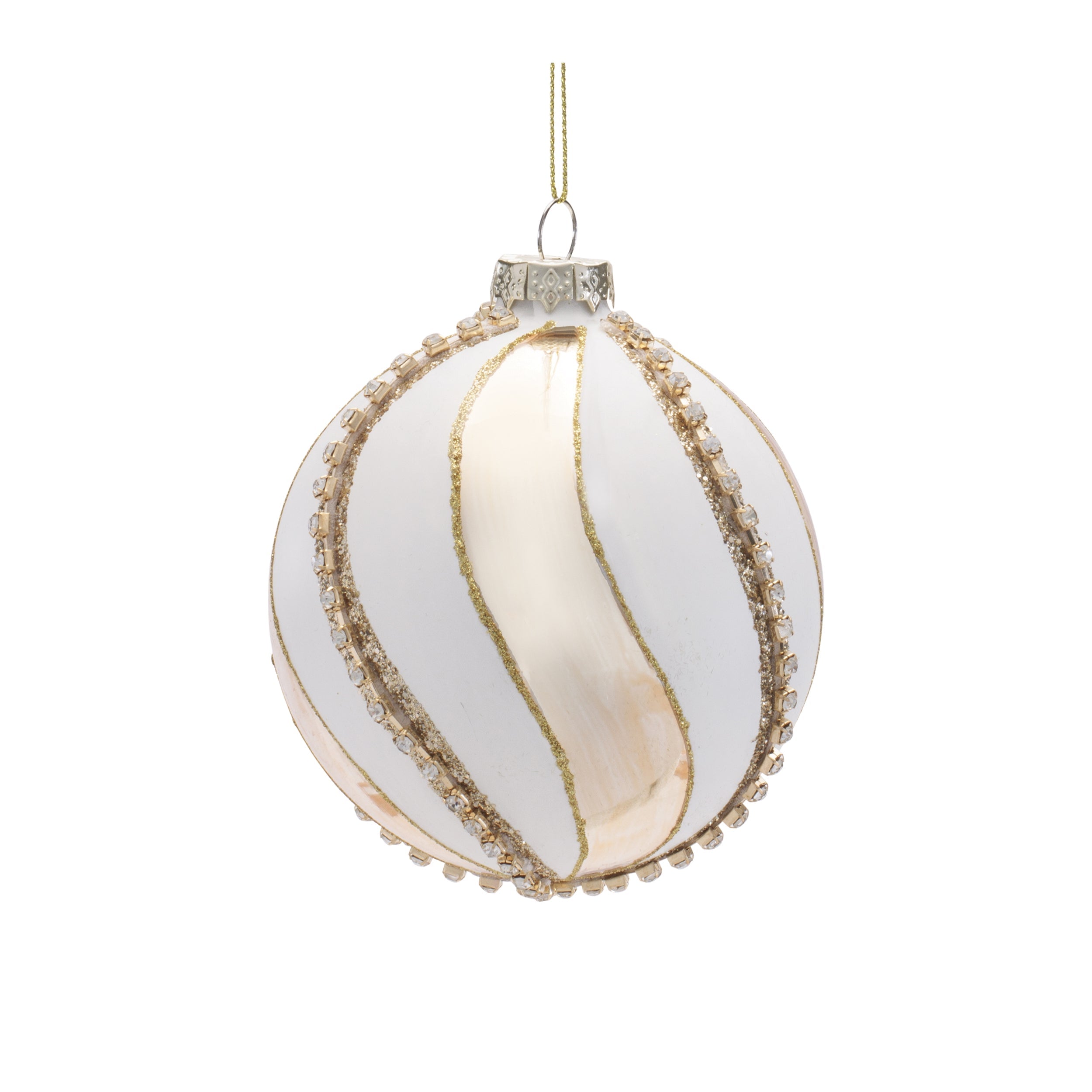 Glass Round Ornaments (Set of 6)
