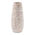 Botanical Crackle Ceramic Vase 12.5"H