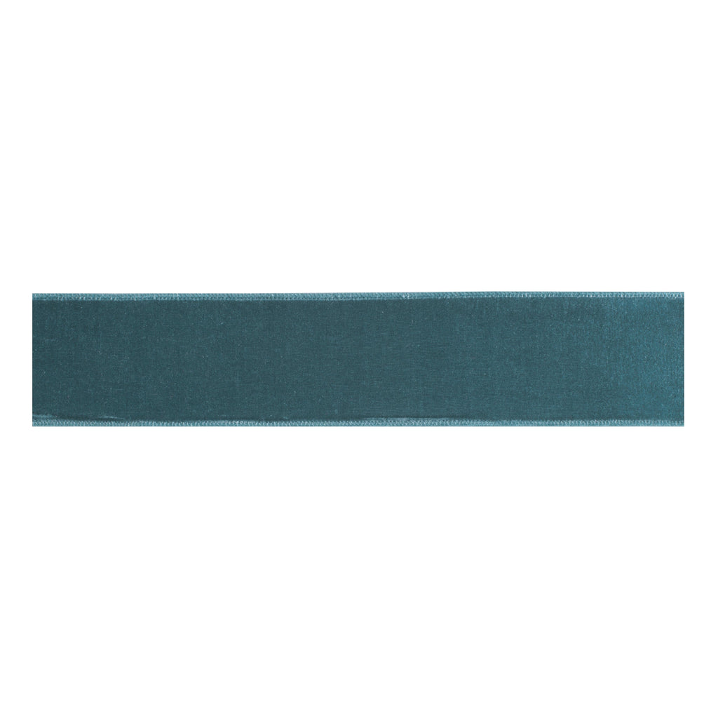 Solid Velvet Wired Polyester Ribbon 2.5" x 10 Yds.
