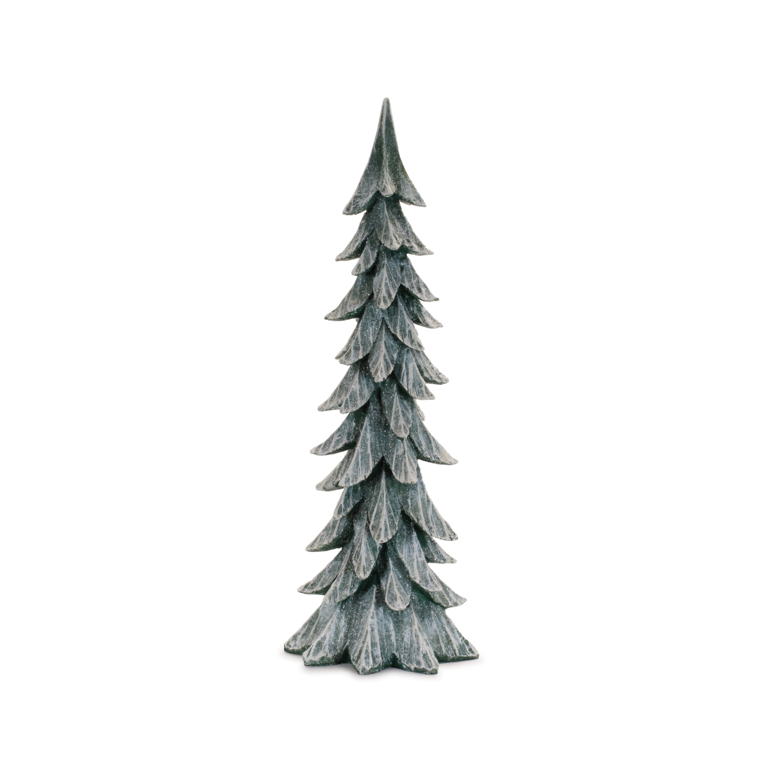 Glittered Pine Tree (Set of 3)